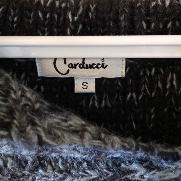 Carducci grey & black hooded cardigan size small - Picture 2 of 6